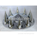 Heavy duty truck ABS Chrome front axle cover